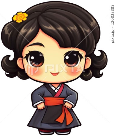 Chibi girl 120838885