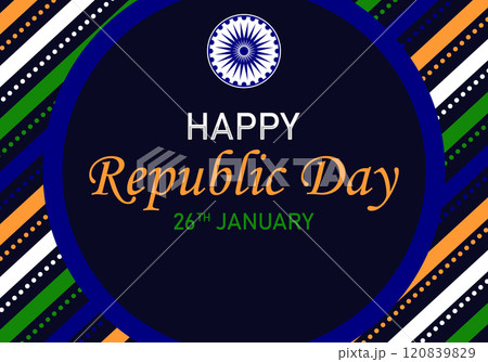 Happy Republic Day Vector illustration 120839829