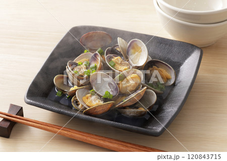 浅利の酒蒸し 120843715