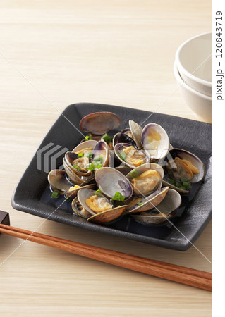 浅利の酒蒸し 浅利の酒蒸し 120843719