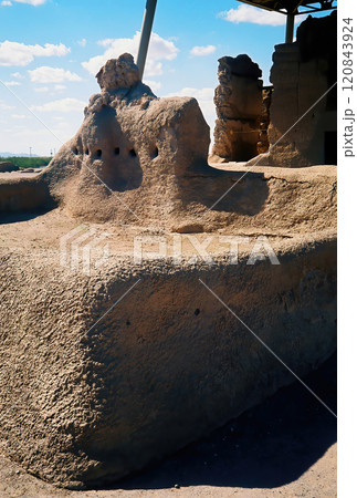 Ancient Casa Grande Ruins National Monument on Film Ancient Casa Grande Ruins National Monument on Film 120843924