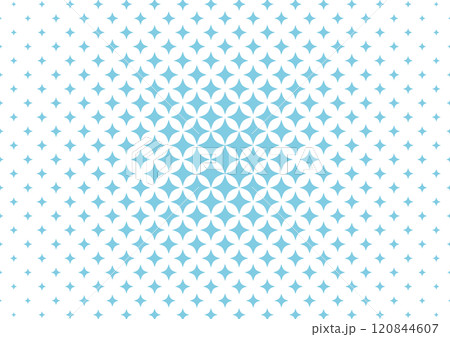 ハーフトーン キラキラ 水色 背景 ハーフトーン キラキラ 水色 背景 120844607