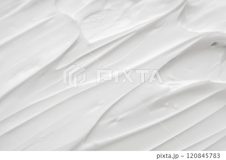 White lotion beauty skincare cream texture cosmetic product background White lotion beauty skincare cream texture cosmetic product background 120845783