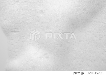 Abstract white soap foam bubbles texture background Abstract white soap foam bubbles texture background 120845798