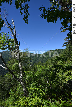 燕岳登山、北アルプス、長野県 120846001