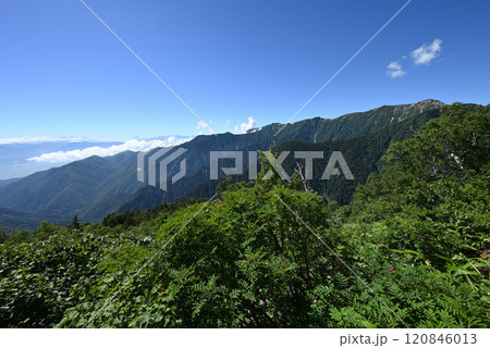 燕岳登山、北アルプス、長野県 120846013