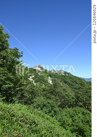 燕岳登山、北アルプス、長野県 120846029