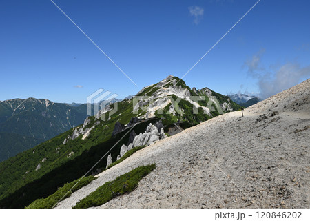 燕岳登山、北アルプス、長野県 燕岳登山、北アルプス、長野県 120846202