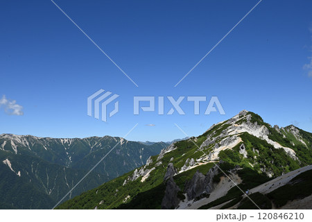 燕岳登山、北アルプス、長野県 燕岳登山、北アルプス、長野県 120846210