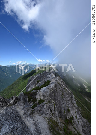 燕岳登山、北アルプス、長野県 燕岳登山、北アルプス、長野県 120846703