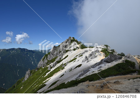 燕岳登山、北アルプス、長野県 燕岳登山、北アルプス、長野県 120846708