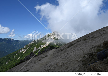 燕岳登山、北アルプス、長野県 燕岳登山、北アルプス、長野県 120846709
