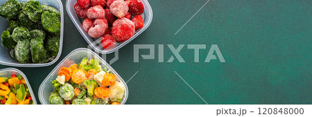 Freezing fresh vegetables 120848000