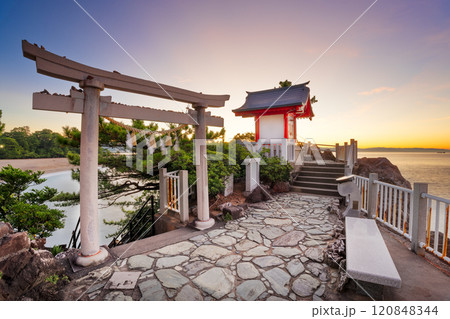 Kochi, Japan at Watatsumi Shrine (Dragon King Palace) 120848344