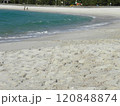 海　エメラルドグリーンの波打ち際 120848874