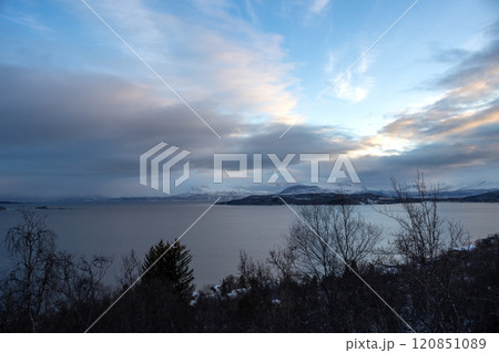 Water of Hvaefjord, Nupen, Norway Water of Hvaefjord, Nupen, Norway 120851089