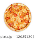 pizza isolated on white background 120851204