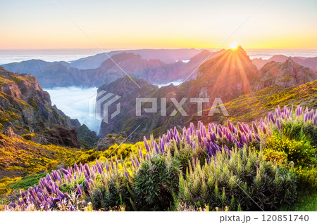 View from Pico do Arieiro, Portugal 120851740