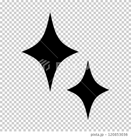Sparkling silhouette single black 120853036