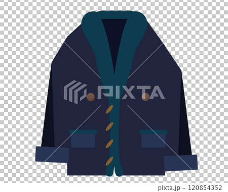 Duffle coat. Vector illustration 120854352