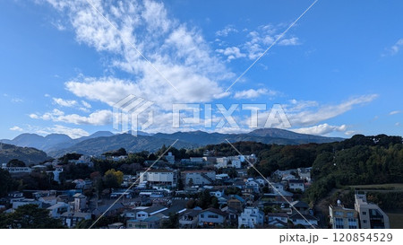 小田原城から見た景色　西側　箱根 120854529