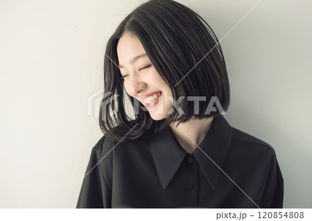 若々しく美しい女性・スキンケア・ヘアスタイル「AI生成画像」 120854808