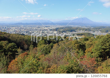 岩山公園から岩手山を望む 120855768