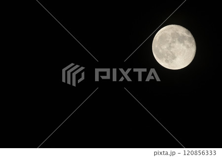 月齢16.0、長月十六夜の月 月齢16.0、長月十六夜の月 120856333
