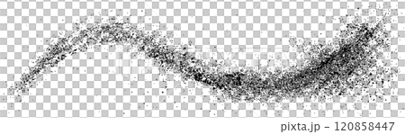Ink material Handwritten brush illustration Ink material Handwritten brush illustration 120858447