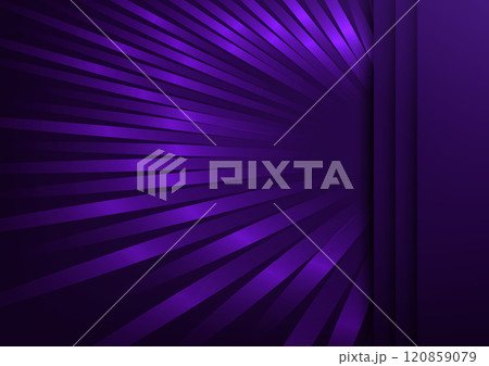Graphic art blue line presentation dark background  120859079