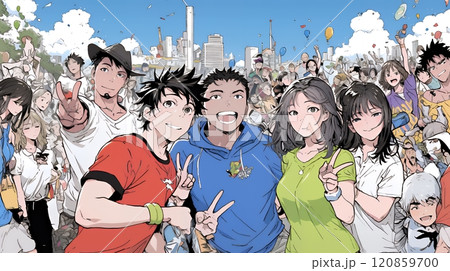 大勢の人の思いを一つに団結