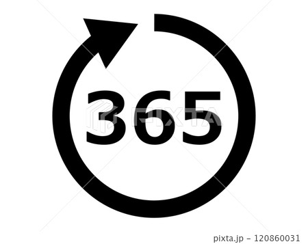365日のアイコン（年中無休） 120860031