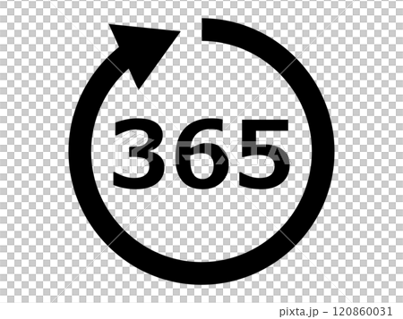 365日のアイコン（年中無休） 120860031