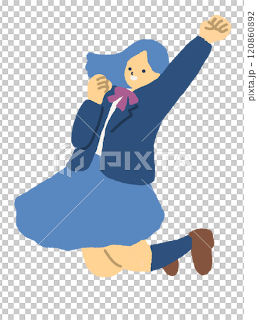 Cheerful young man jumping Cheerful young man jumping 120860892