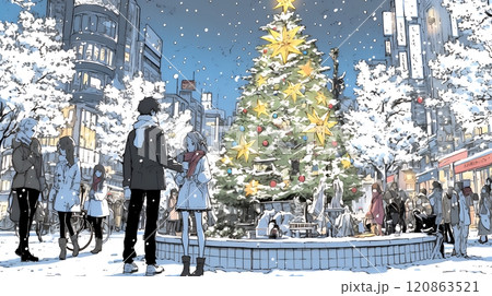 クリスマスイルミネーション