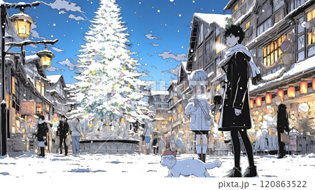 クリスマスイルミネーション