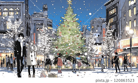 クリスマスイルミネーション