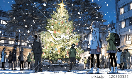 クリスマスイルミネーション