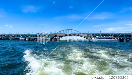 荒川にかかる橋 120863862