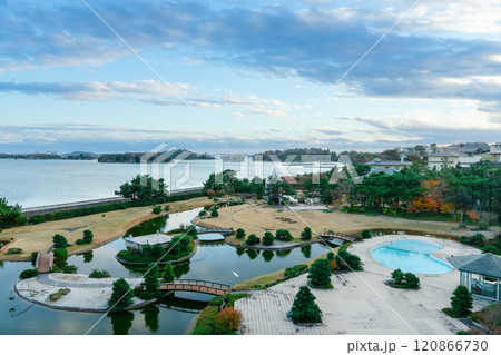 リゾートホテルの日本庭園 リゾートホテルの日本庭園 120866730