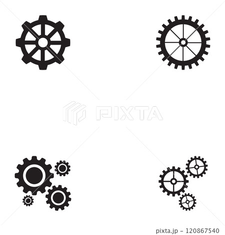 gear setting icon vector design illustration gear setting icon vector design illustration 120867540