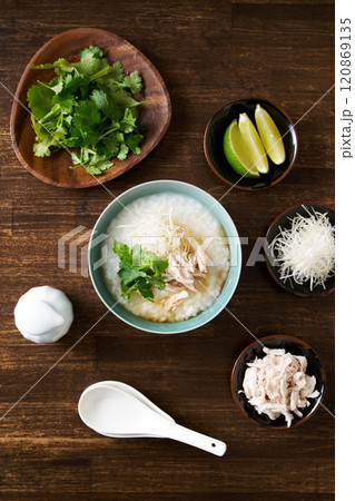 アジア風お粥 120869135