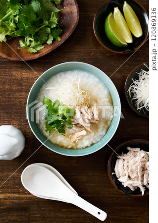 アジア風お粥 120869136