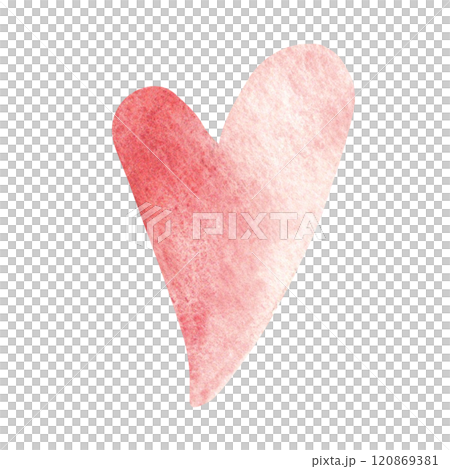 Red heart. Symbol of Love and Romance. Watercolor hand drawn Love symbol isolated on a white background. Valentine's day design element for cards, invitations and prints. Red heart. Symbol of Love and Romance. Watercolor hand drawn Love symbol isolated on a white background. Valentine's day design element for cards, invitations and prints. 120869381