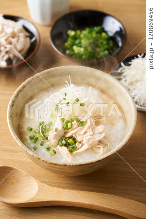 アジア風お粥 120869456