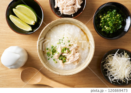 アジア風お粥 120869473