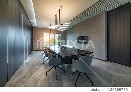 interior of conference meeting room in moder office 120869786