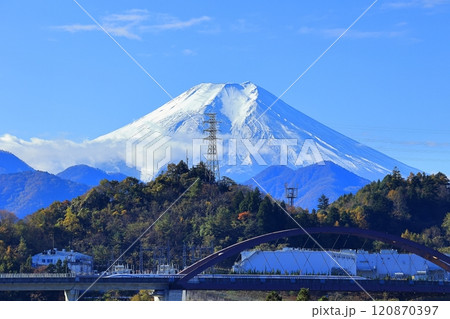 富士山とリニアモーターカー 富士山とリニアモーターカー 120870397
