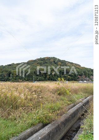 麓から見た耳成山（大和三山） 120871213
