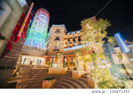 川崎・ラチッタデッラ（チネチッタ）のイルミネーション【神奈川県・川崎市】 120871391